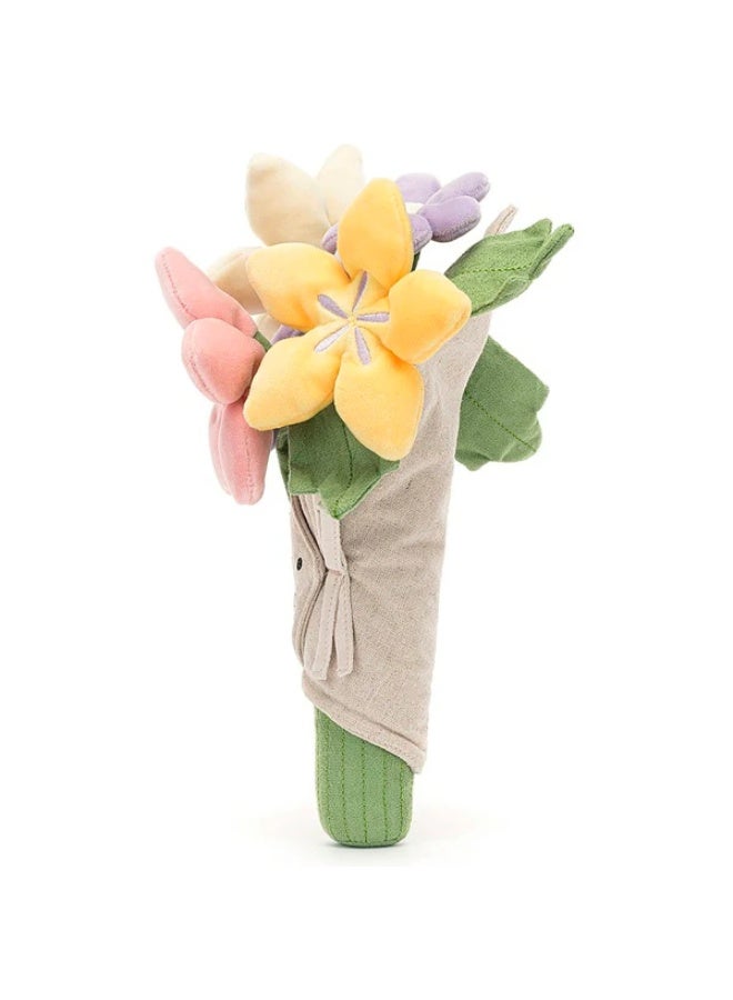 Jellycat Amuseables Bouquet of Flowers Plush Toy 31cm – Super Soft Flower Bouquet Soft Toy for Gifts, Nursery Decor, and Collectors - Image 3